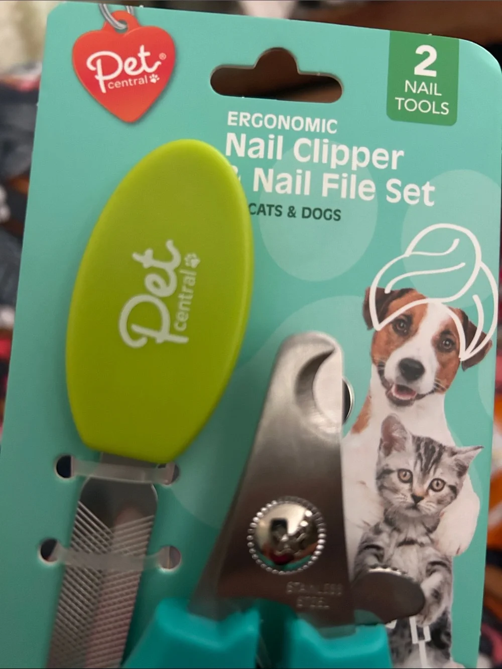 NWT nail clipper and nail file set for cats and dogs. NWT probiotic bites